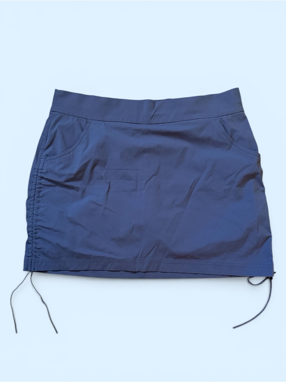 Columbia Navy Athletic Drawcord Skort NWOT